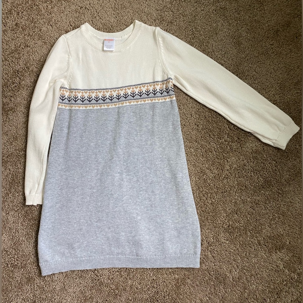 Gymboree 5T Girls Long Sleeve Sweater Dress